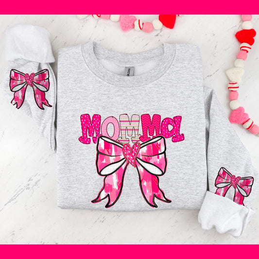 Valentines Bow Crewneck