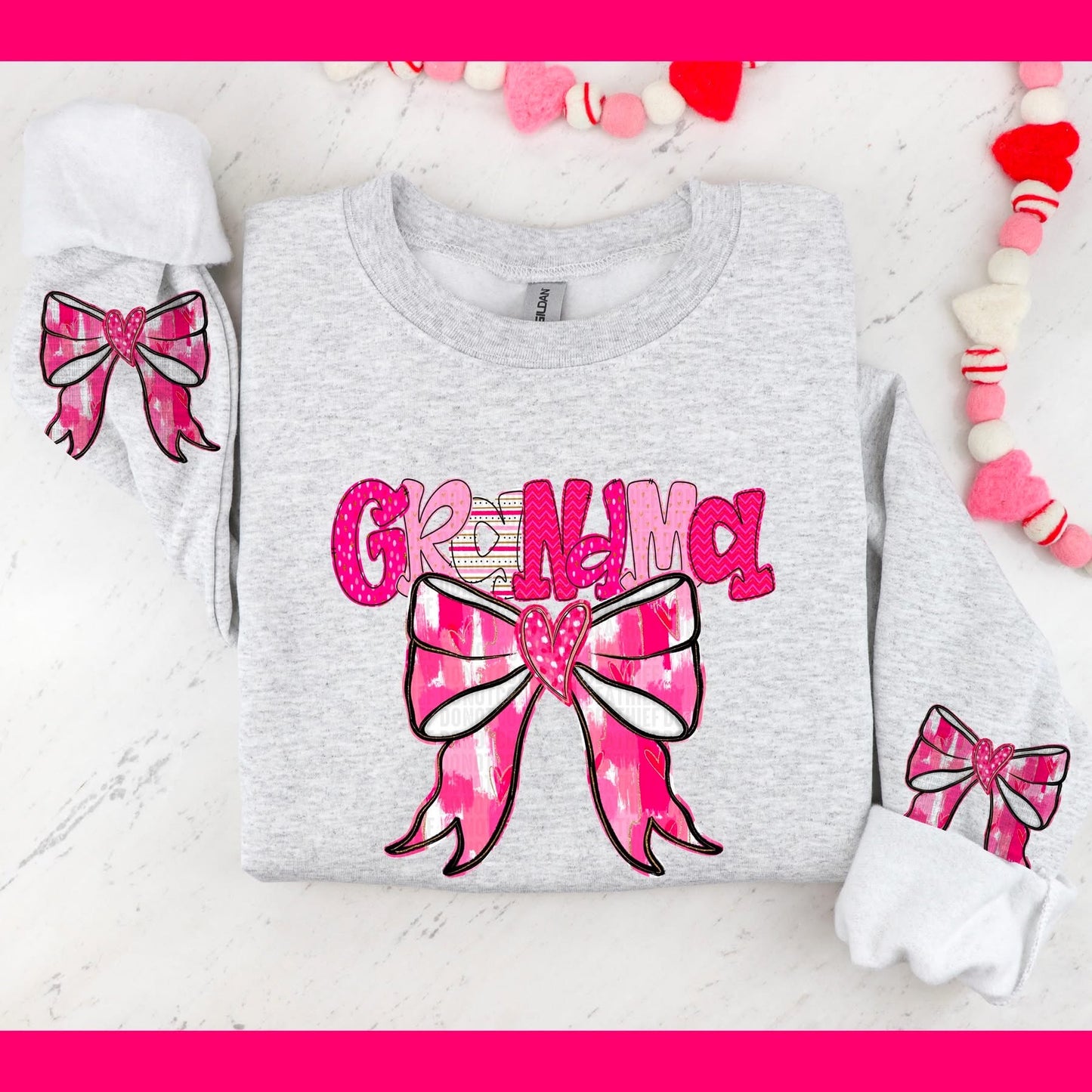 Valentines Bow Crewneck