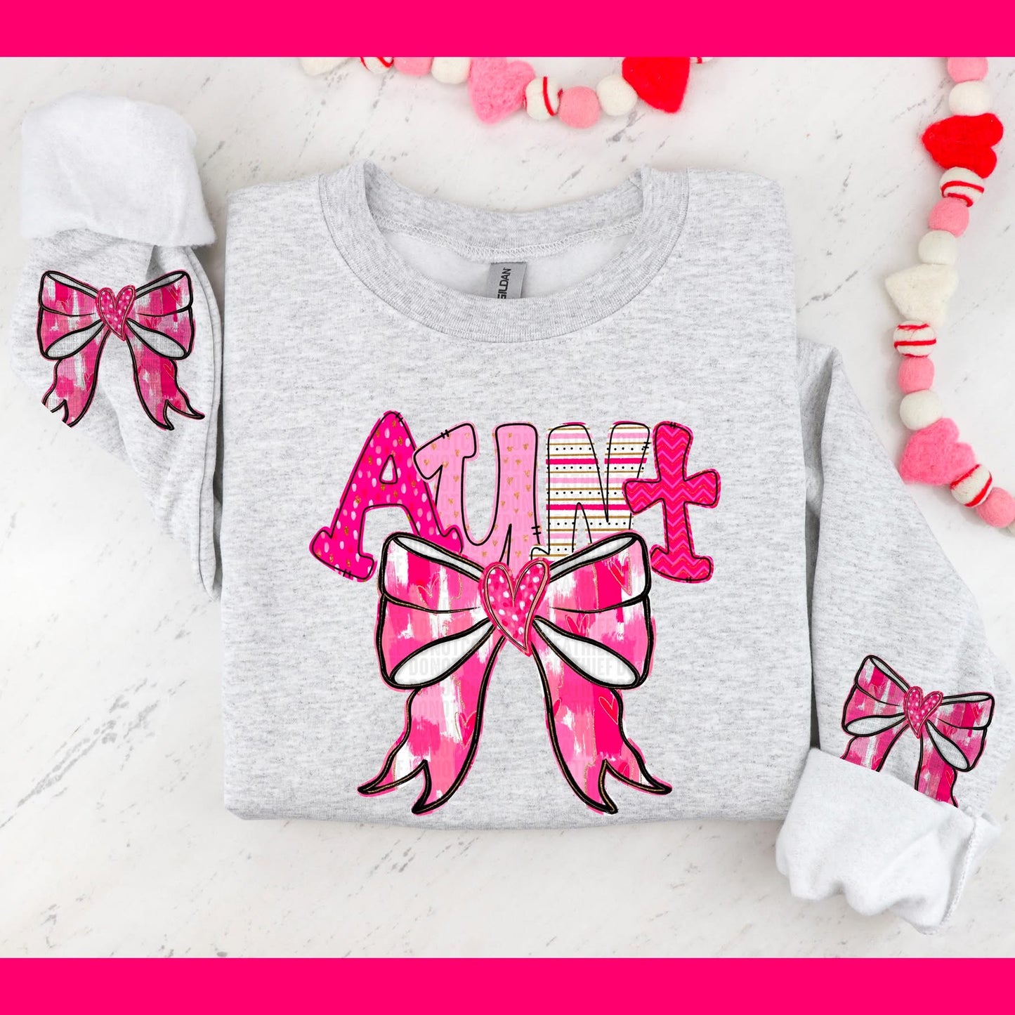 Valentines Bow Crewneck