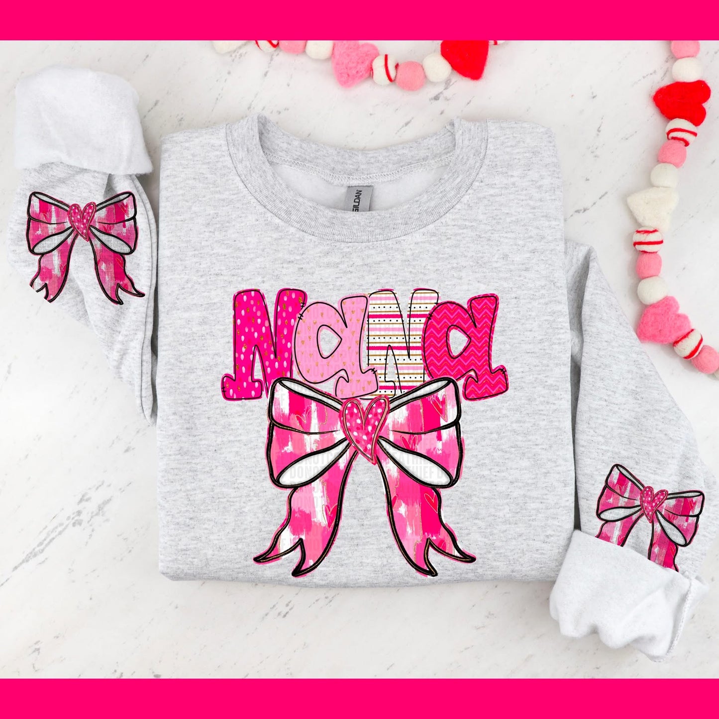 Valentines Bow Crewneck