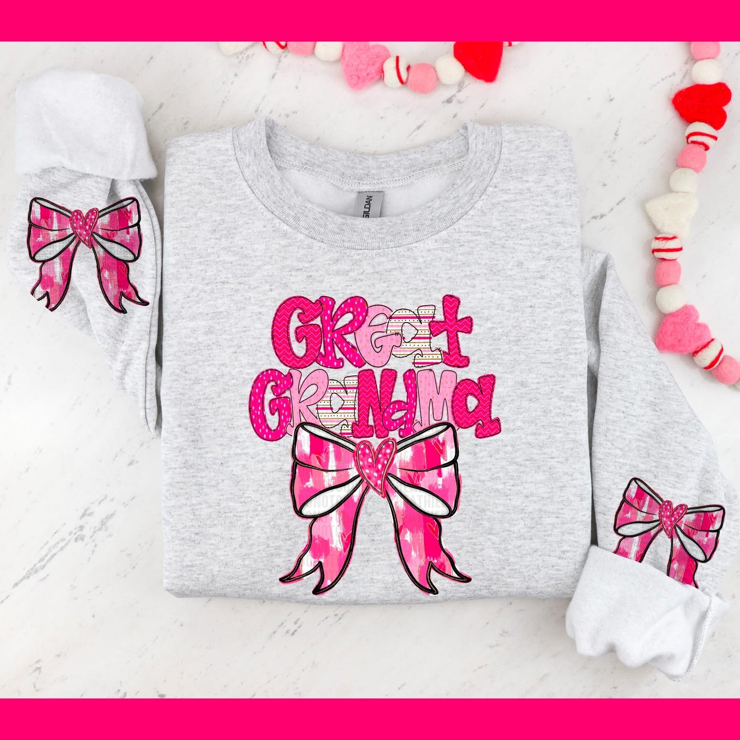 Valentines Bow Crewneck