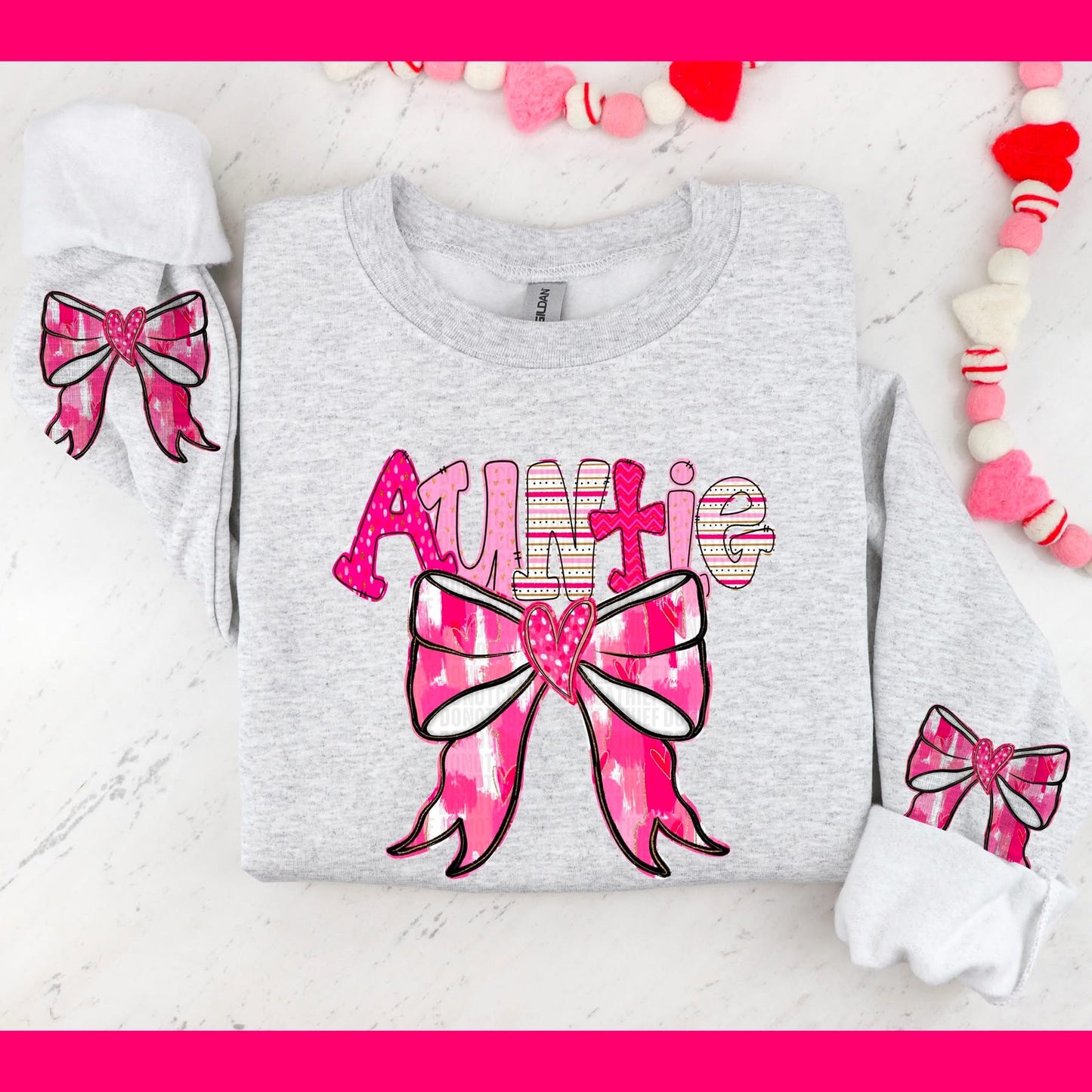 Valentines Bow Crewneck